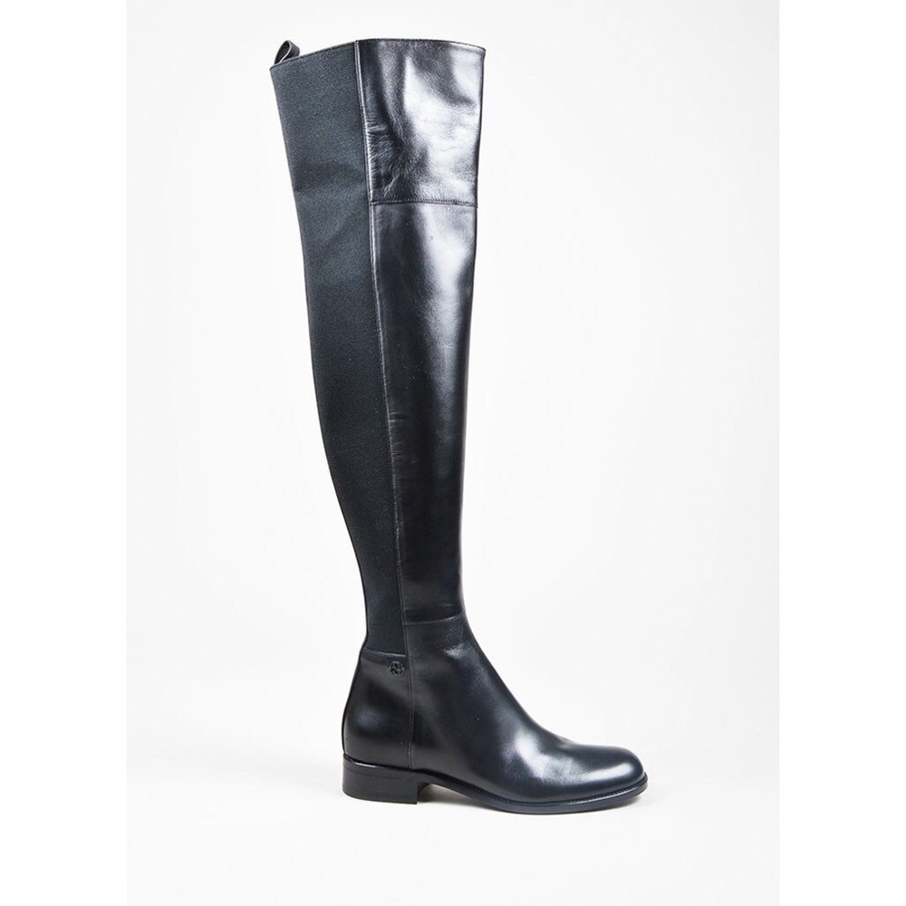 Gucci Maud Over The Knee Leather Boots